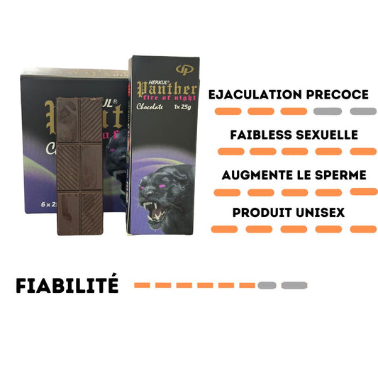 Chocolat panther (6 tablette)